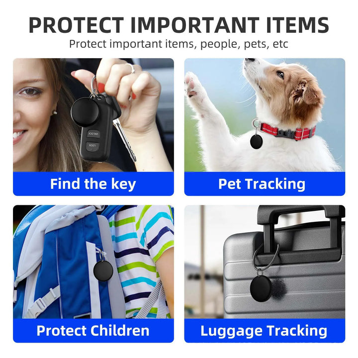Lisslune | Pet Safety Set – Smart Dog and Cat Tracker with Reflective Collar