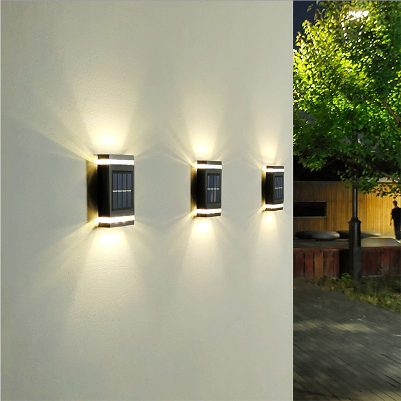 Lisslune | BloomRay – Solar Wall Lamp for Beautiful Garden Illumination