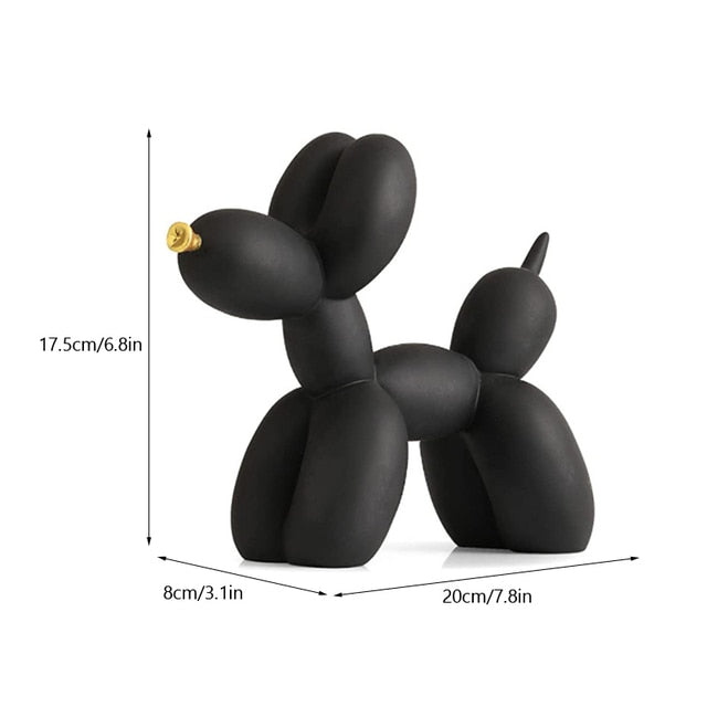 Lisslune | Luxurious Home Decor, Balloon Dog Decoration, Office Desk Accessories, Animal Decoration, Modern Popular Art, Nordic Statues