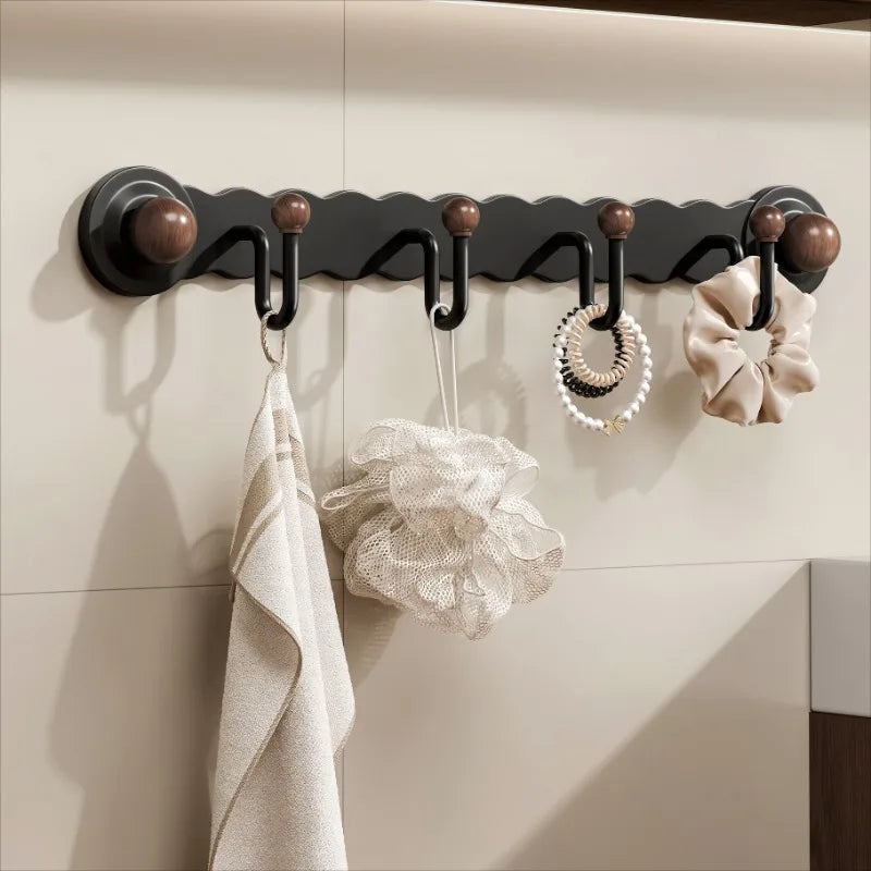 Rynx | Backdoor Wall Coat Hook Suction Cup Style Bedroom Relaxation Space Vestibule Shot-Free Wall-Mounted Coat Storage Hook