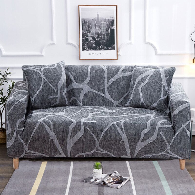 Lisslune | Modern Non-slip Colorful Elastic Sofa Cover