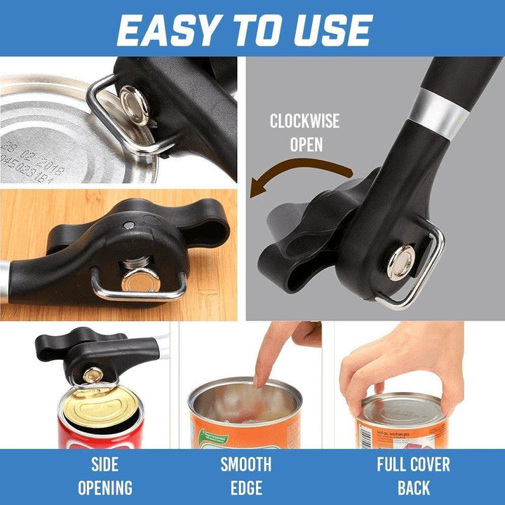 Lisslune | Safe Stainless Steel Can Opener