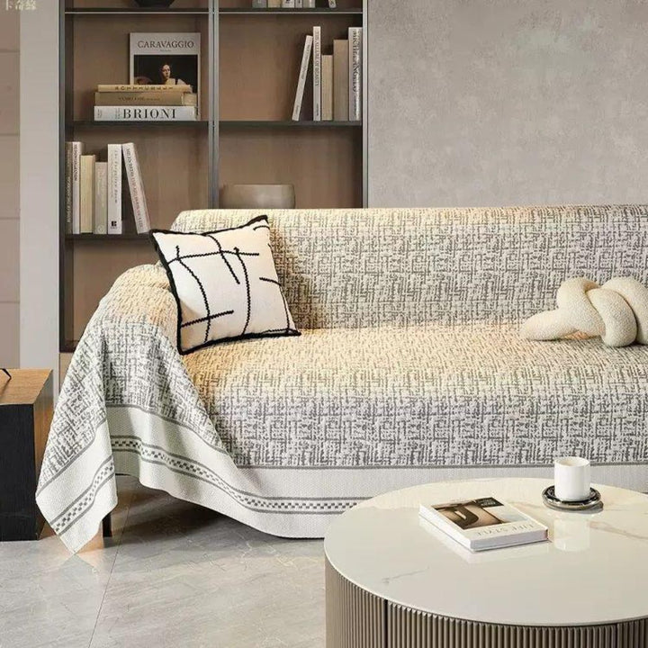 Lisslune | Sahara Sketch Chenille Sofa Cover