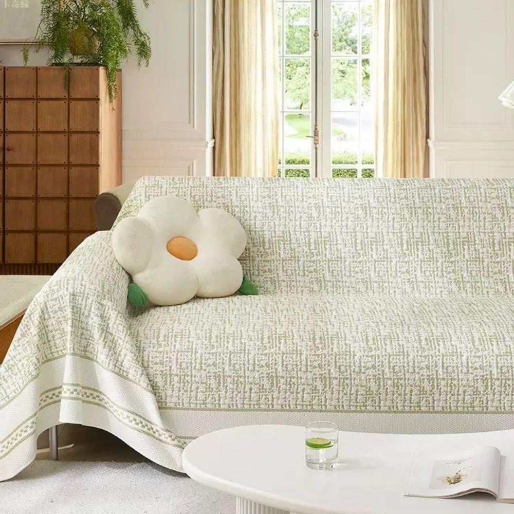 Lisslune | Sahara Sketch Chenille Sofa Cover