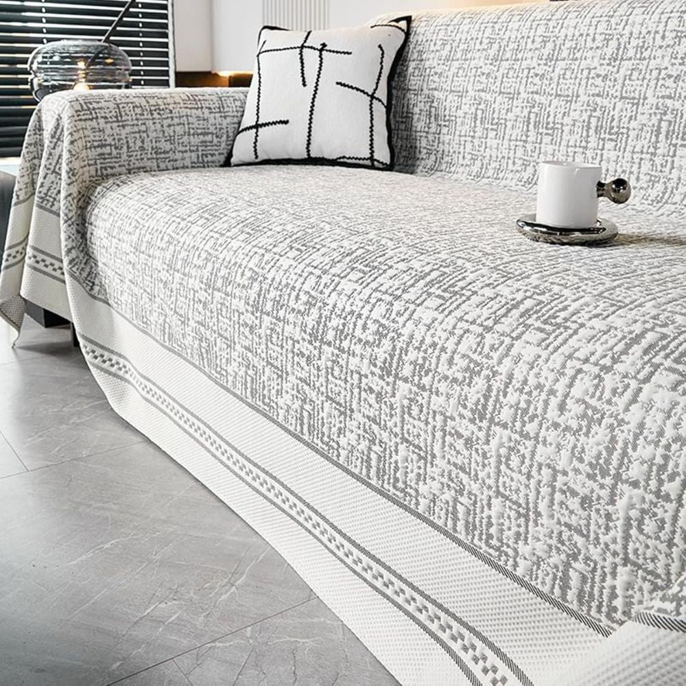 Lisslune | Sahara Sketch Chenille Sofa Cover