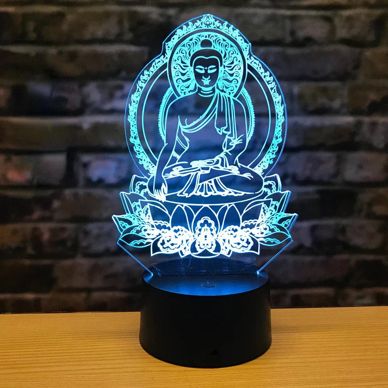 Lisslune | EnlightenGlow - Buddha 3D Lamp