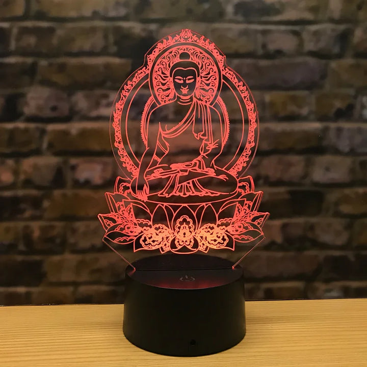Lisslune | EnlightenGlow - Buddha 3D Lamp