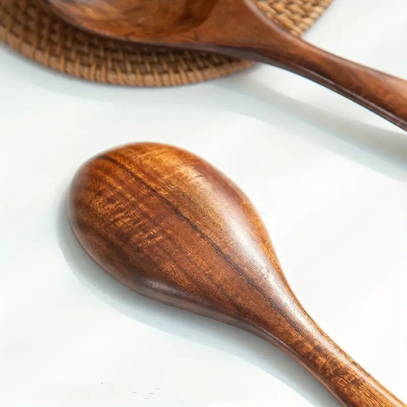 Lisslune | Wood Salad Serving Set