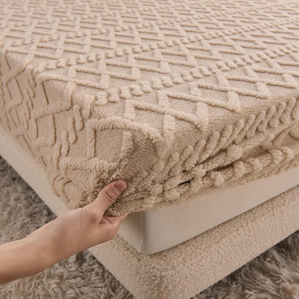 Lisslune | Velvet Mattress Cover – Soft Protective Bedding