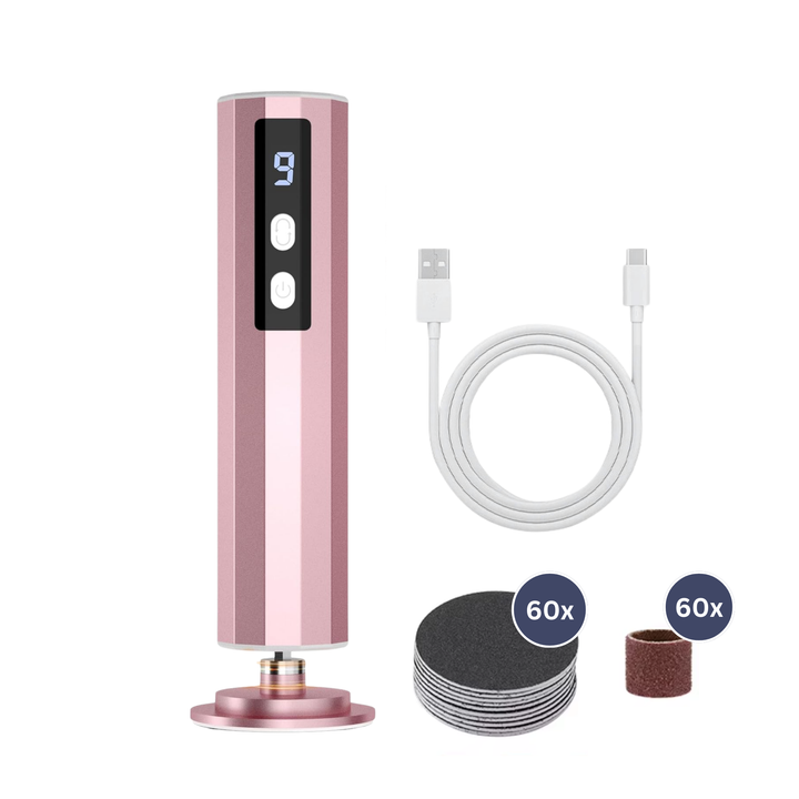 Lisslune | Electric Callus Remover | Rechargeable, Waterproof & Ideal for Smooth Feet at Home