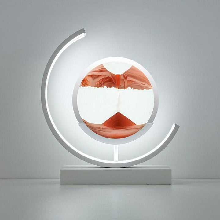 Lisslune | LED Sand Art Desk Lamp – Soothing Motion Light