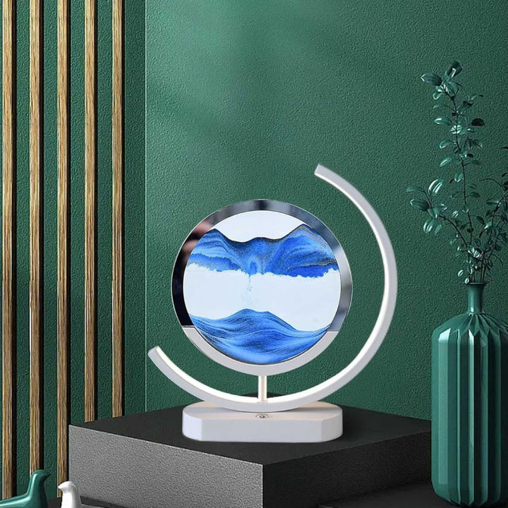 Lisslune | Deep Sea Sandscapes: Illuminated Sand Art for Serene Home Decor