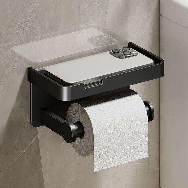 Lisslune | Saniflex Multifunctional Toilet Paper Holder – Modern Design and Practical Functionality
