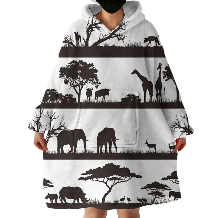 Lisslune | Therapeutic Blanket Hoodie - Savanna (Made to Order)