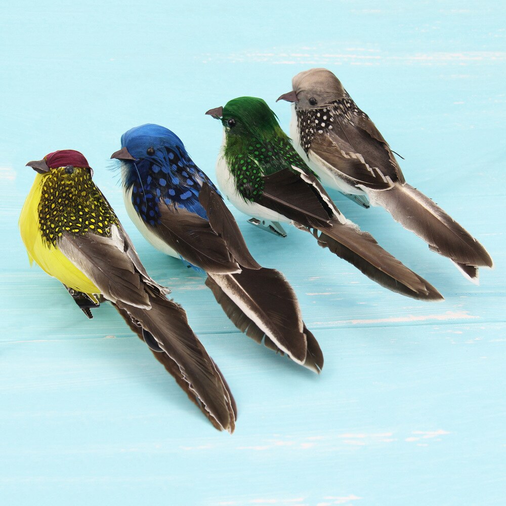 Lisslune | Lifelike feathered birds for outdoor decoration
