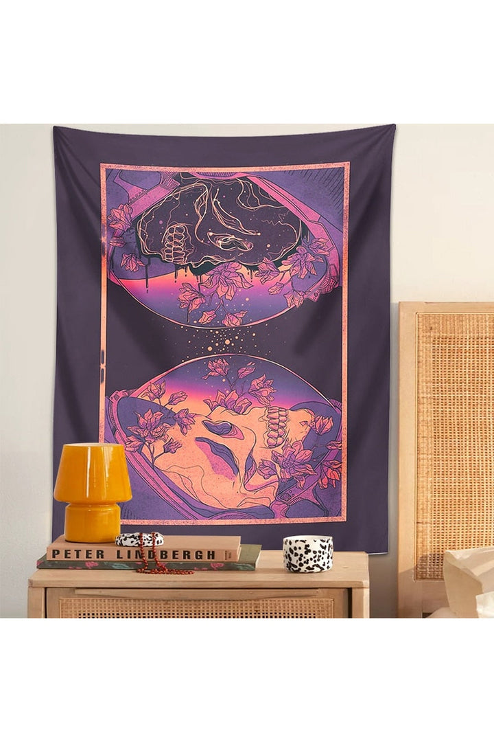Lisslune | Connections Psychedelic Tapestry