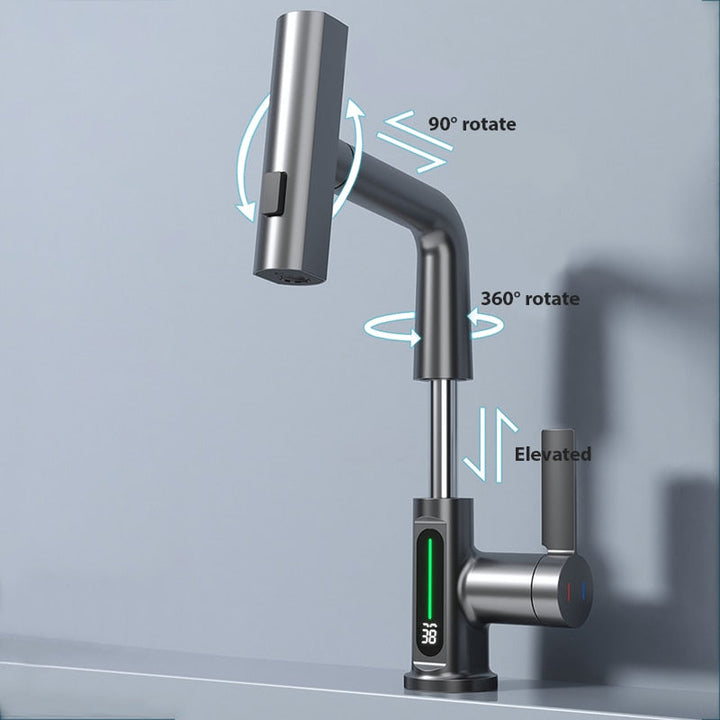 Lisslune | Digital Temperature Display Faucet