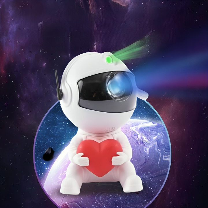 Lisslune | Love Astronaut Galaxy Night Light Projector