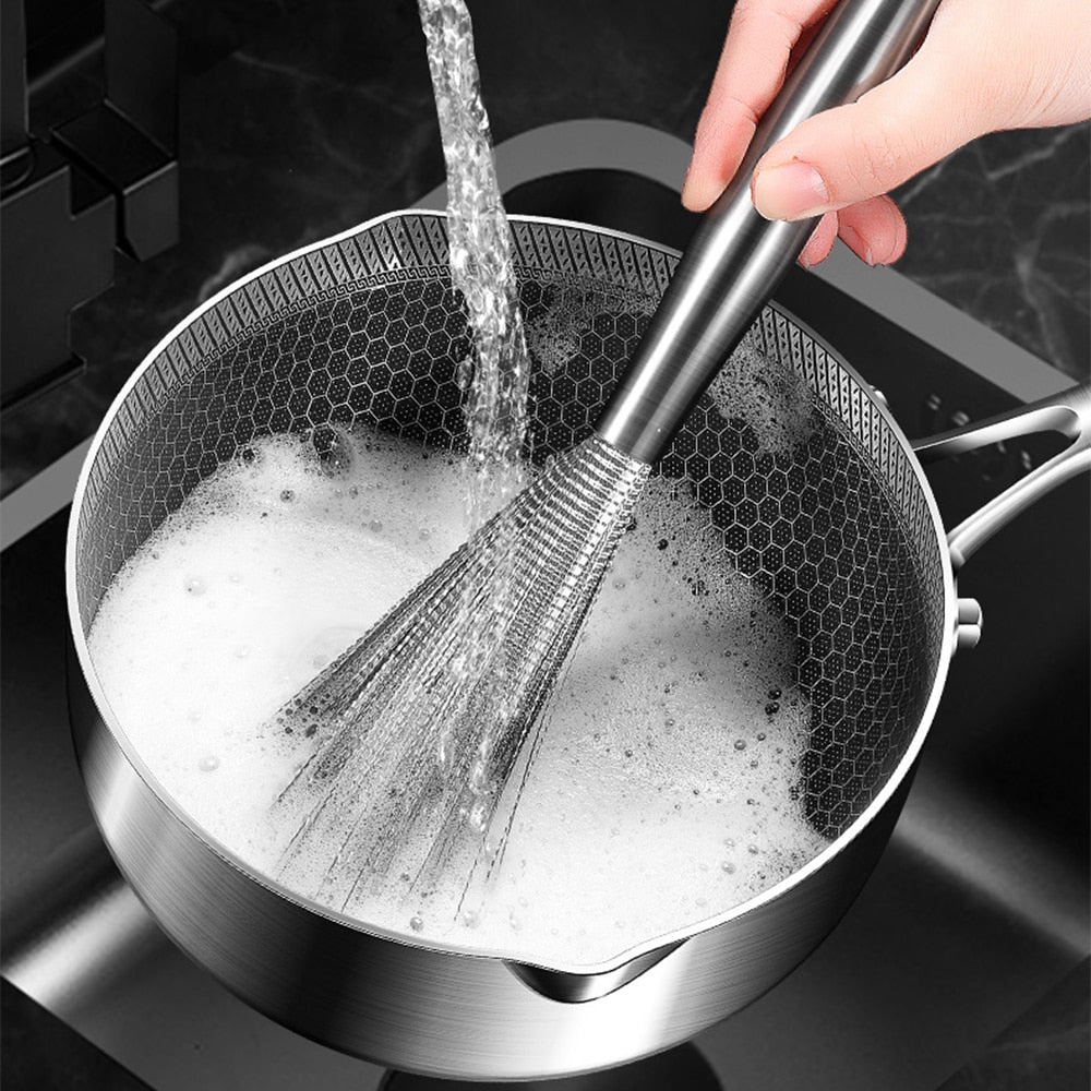 Lisslune | Anti-Scratch Easy Pan Cleaning Brush