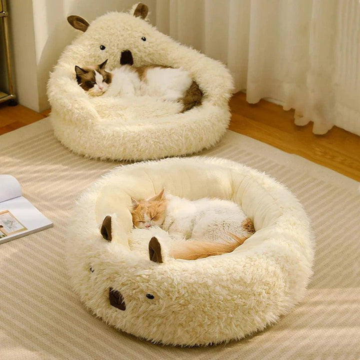 Lisslune | Year-Round Comfort Pet Haven: Luxury Bed for Ultimate Pet Relaxation