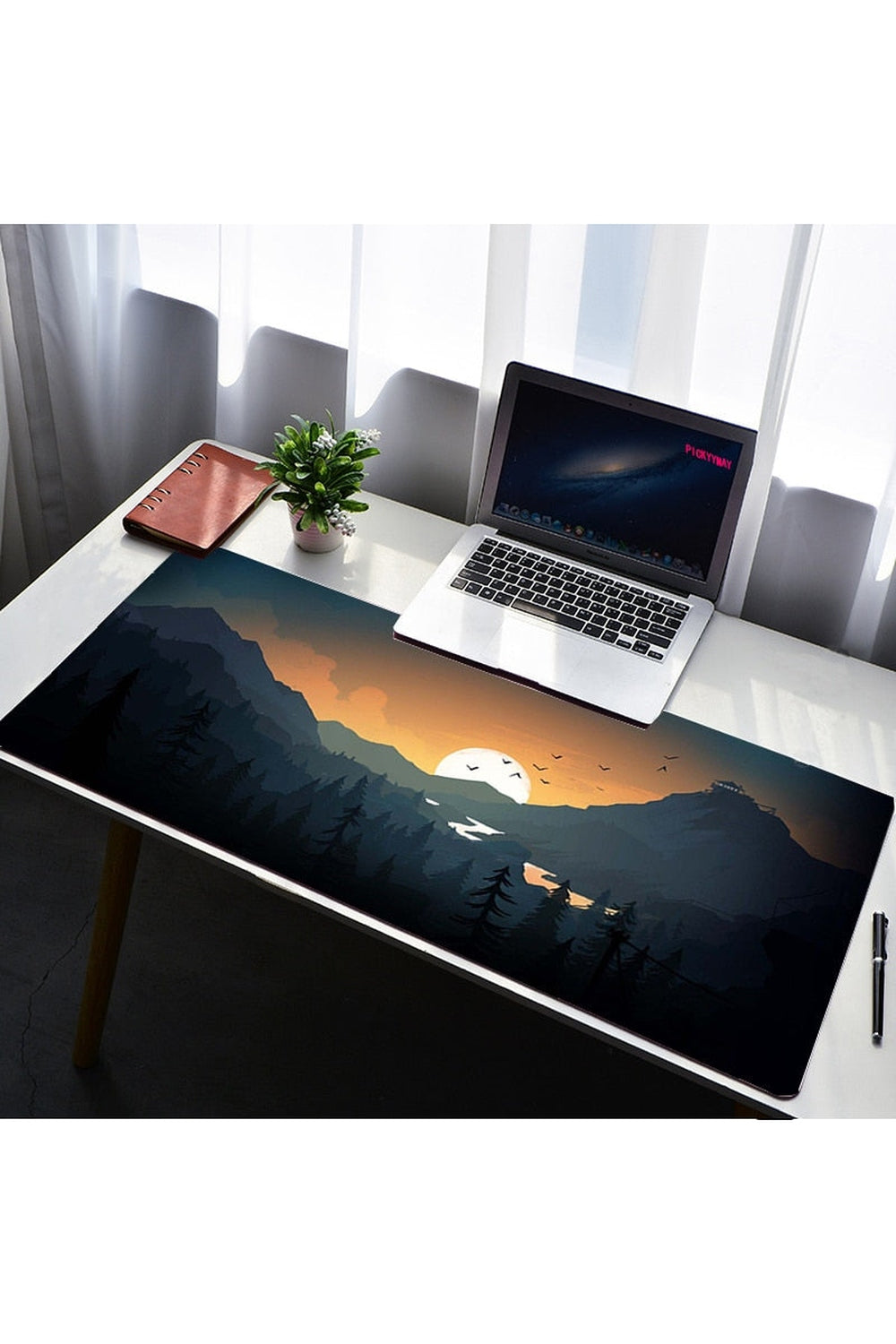 Lisslune | Forest Laptop Desk Pad