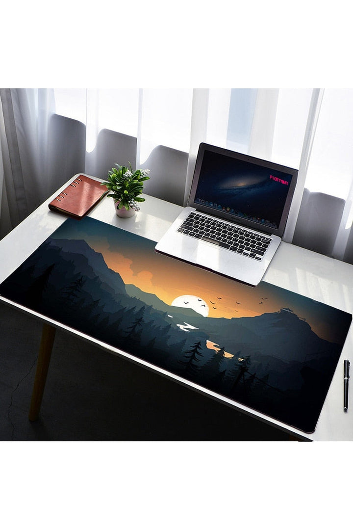 Lisslune | Forest Laptop Desk Pad