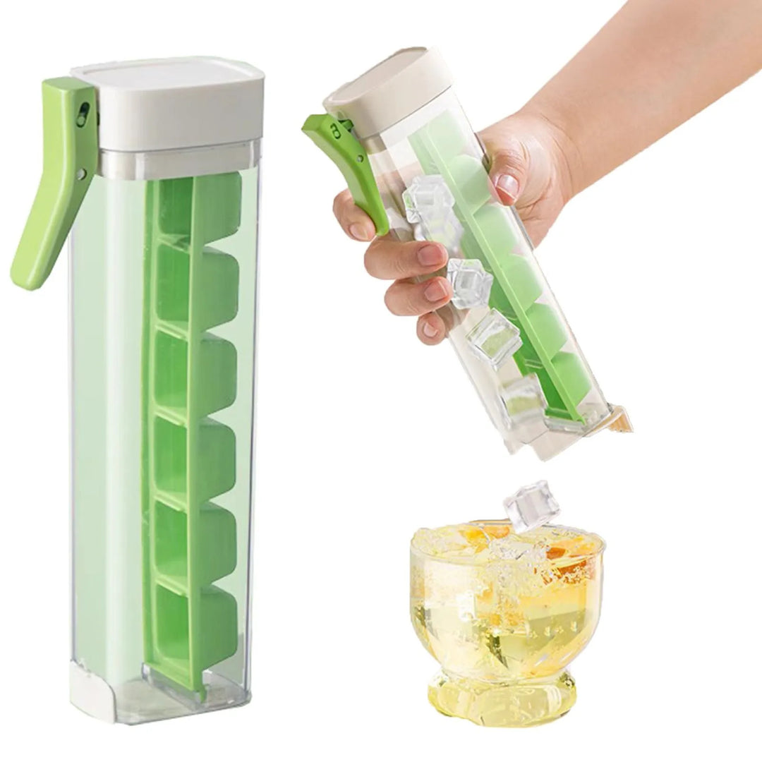 Lisslune | Touch Deicing Easy Carry 6 Cells Ice Maker