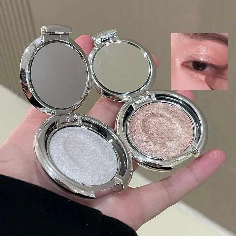 Lisslune | Light Shadow Highlighter Mashed Potato Diamond Shining High Gloss Paste Pearlescent Fine Flash Aufhellende Konturierungshighlights
