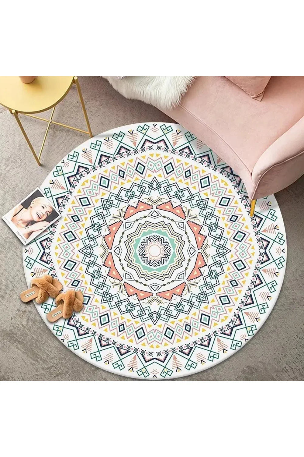 Lisslune | Soft Round Rug