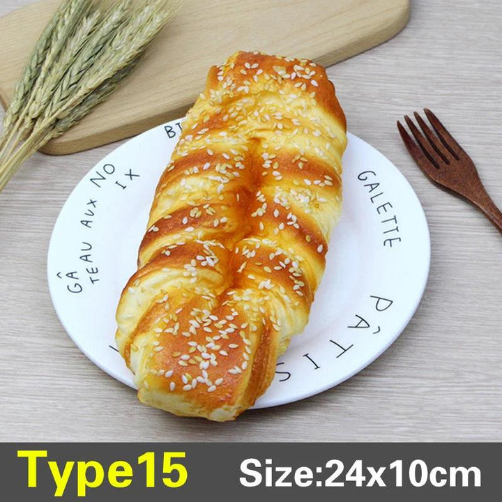 Lisslune | Elegant Artificial French Baguette Home Decoration for Kitchen and Display