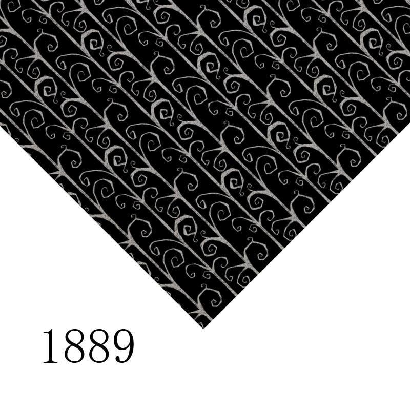 Lisslune | Cartoon-inspired Jack and Sally PVC Kunstleder sheet - A4 size