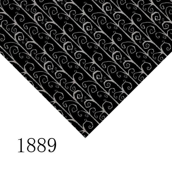 Lisslune | Cartoon-inspired Jack and Sally PVC Kunstleder sheet - A4 size