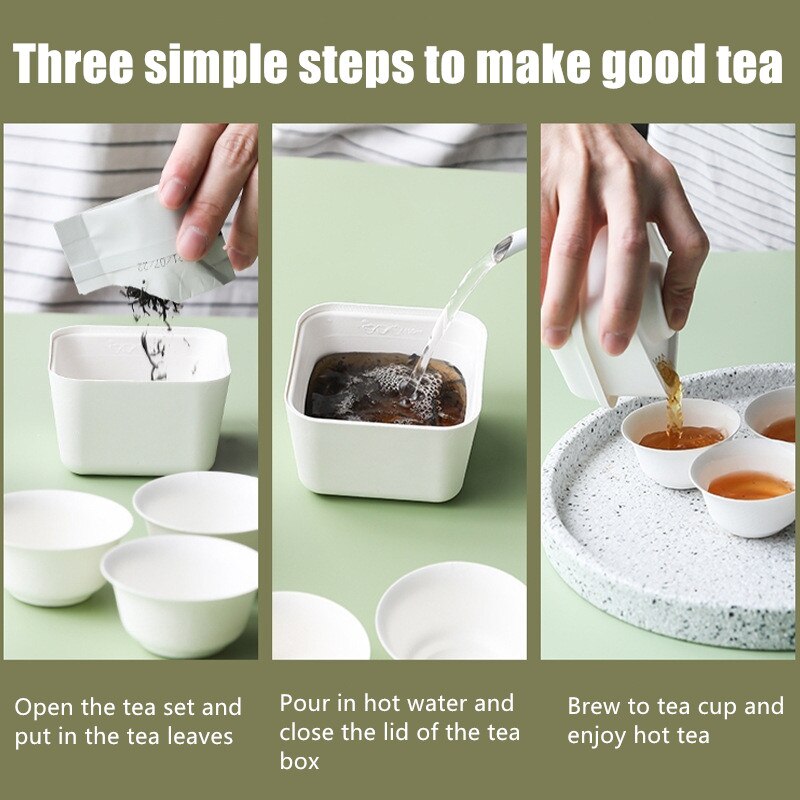 Lisslune | Japenese Minimal Portable Tea Set