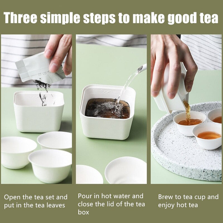 Lisslune | Japenese Minimal Portable Tea Set