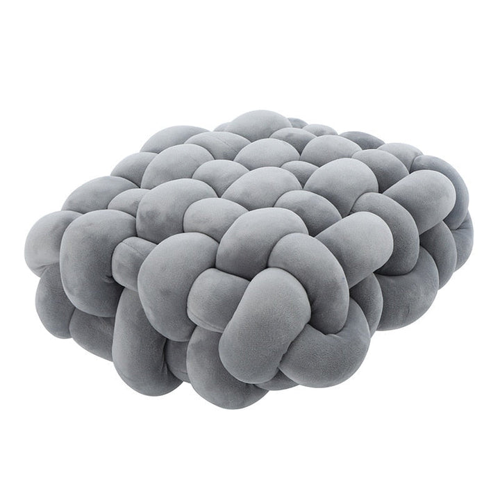Lisslune | Knotted Ball Decorative Pillow