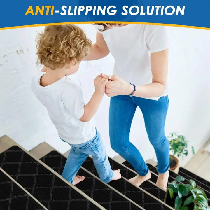 Lisslune | SafetyStep Cushioning Antislip Step Mats - Water-absorbing Safety Solution