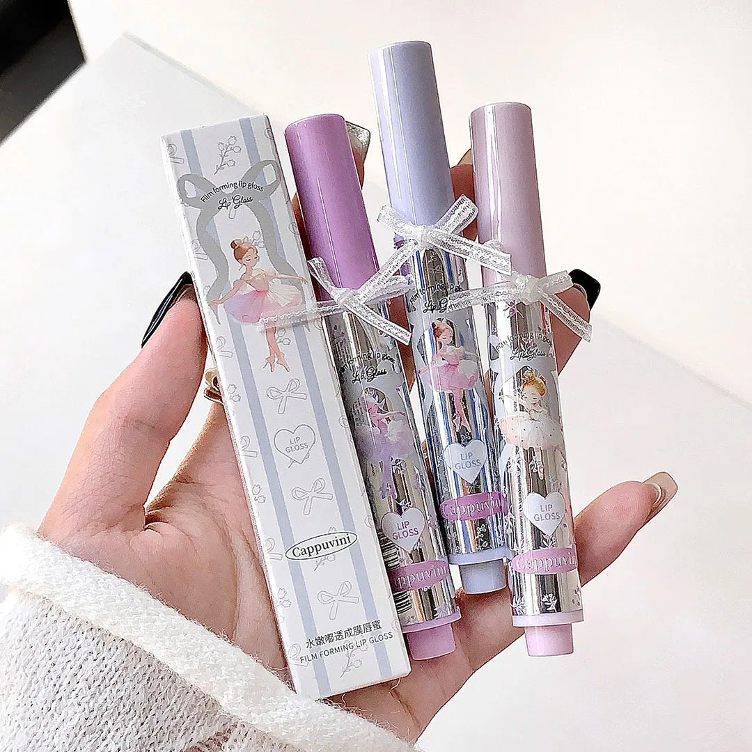 Rynx | Ballet Girls Membrane Lip Gloss Long-lasting Non-smudging Hydrating Water-glow Finish Suitable for All-day Use