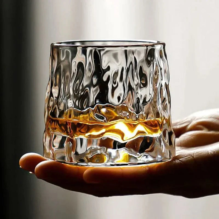 Lisslune | Spinning Japanese Edo Whiskey Glass Set