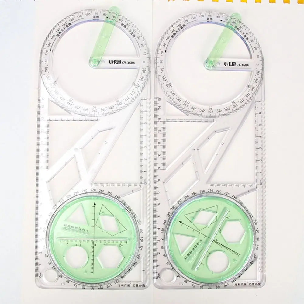 Lisslune | Math Genius Multi-Angle Drawing Precision Ruler