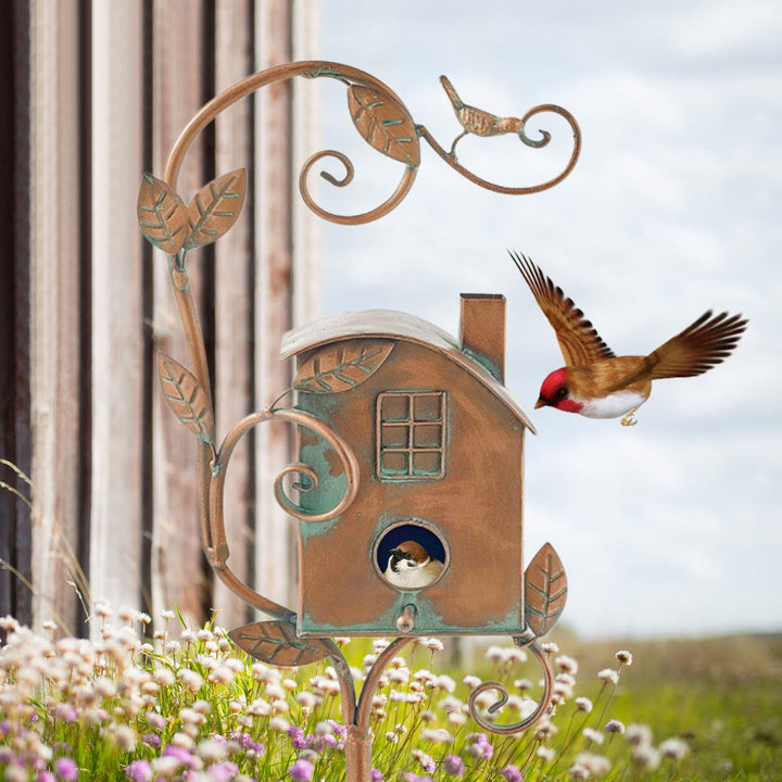 Lisslune | BirdHaven decorative birdhouse for the garden