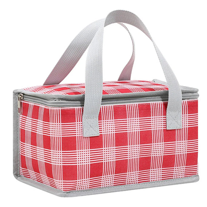 Rynx | Portable Lunch Cooler Bag Foldable Insulation Picnic Ice Pack Food Thermos Bag Beverage Carrier Insulated Bags Food Delivery Bag