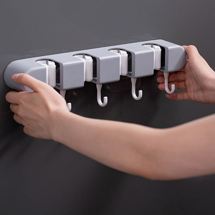 Lisslune | Ultra Clean Wall-Mounted Mop Storage Hook