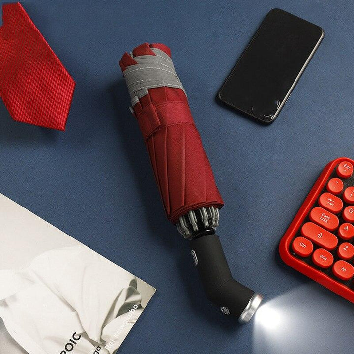 Lisslune | RainGuard LED Umbrella: Elevate your adventures on rainy days
