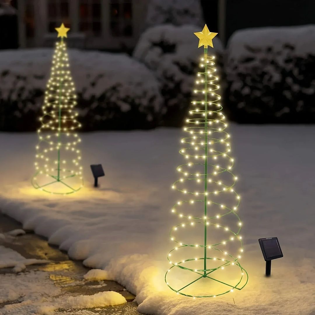Rynx | Christmas tree snowflake light outdoor waterproof LED decorative lights garden courtyard lawn floor lamp LED lights