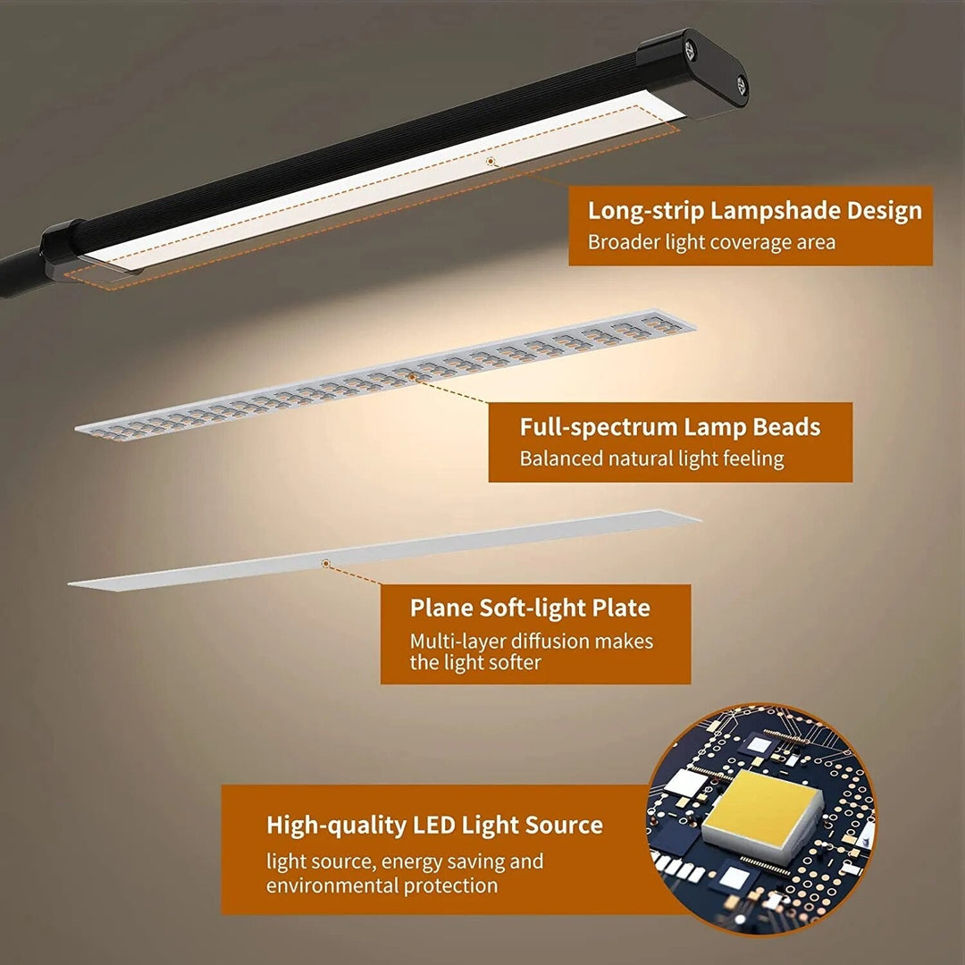 Lisslune | Adaptive Workspace Dimmable Flexible LED Lamp