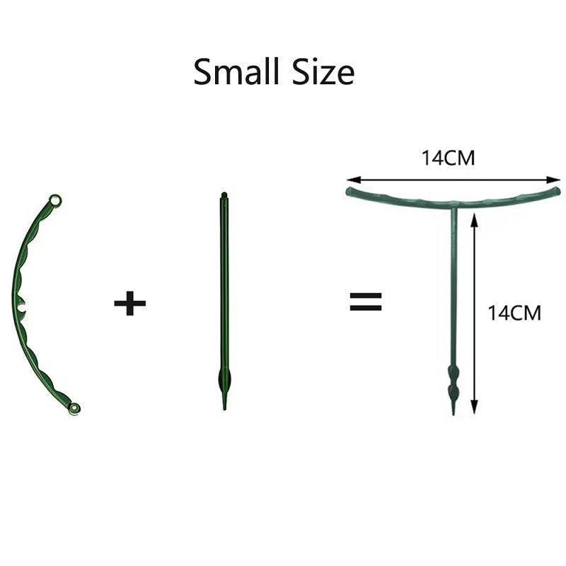 Lisslune | Adjustable Support Stakes for Flowering Plants