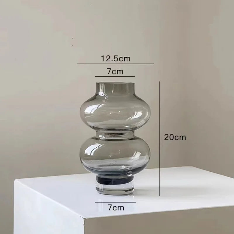 Lisslune | Chubby 2-stage glass vase