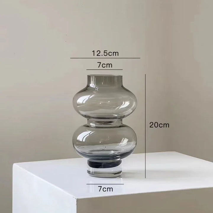 Lisslune | Chubby 2-stage glass vase