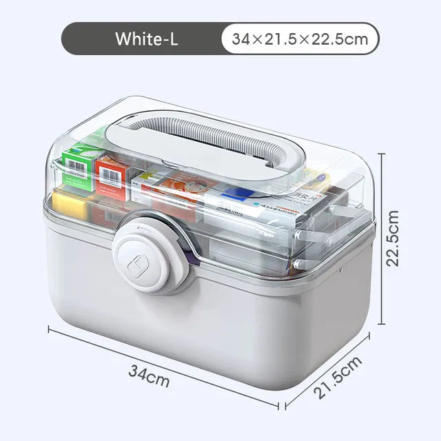 Lisslune | Home Medical Box Storage Organizer
