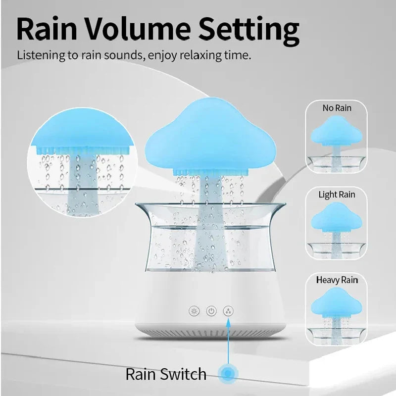 Lisslune | Cloud Rain Forest Aromatherapy Humidifier Lamp